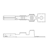 Yazaki 71161261 Terminals TERM SP FEM 1.2MM UNSLD