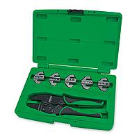 TOPTUL GAAI0605 Quick Interchangeable Ratchet Crimping Tool Kit (6PCS)