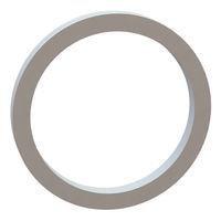 Essentra Components 17W06876 Flat Washer Flat Washer, .568 ID, .687 OD, .062 Thick
