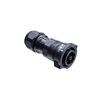 Amphenol LTW DC-03BFMB-QL8MPP Standard Circular Connector X-Lok, Large Size, Plastic, 20A, 03 pins, Female Connector, Male Contact, Straight, Push Lock, Screw-in, Field Installable, F10.0 - F12.0mm, IP68
