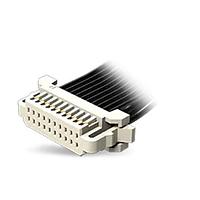 Samtec S1SS-07-28C-T-07.90-L3 Discrete Wire Cable Assemblies 1.00 mm Single Row Discrete Wire Cable Assembly, Socket