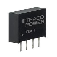 TRACO Power TEA 1-0505 Isolated 1W 4.5-5.5Vin 5Vout 200mA unreg SIP-4
