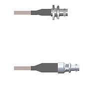 Amphenol Custom Cable Q-0A00S000H006i RF Cable Assemblies BNC-SJB/HDBNC-SJB G142 6I