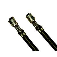 JST Commercial ASXHSXH22K51 Pre-Crimped Lead Black 22 AWG Socket to Socket Tin 2.00" (50.80mm) Jumper Lead
