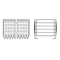 KYOCERA AVX SM047C125KBJ360 SMPS Stacked MLC Capacitor 500V 1.2uF UNCOATED 10% Tol STACKED