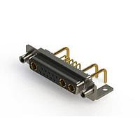 EDAC 630-13W3250-1N6 Mixed Contact D-Sub Connectors Right-angle Power Combo D-Sub Connector