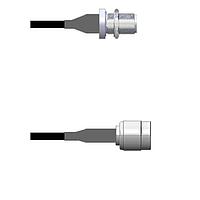 Amphenol Custom Cable Q-1U0520003072i RF Cable Assemblies N-SJB/TNC-SP G174 72I