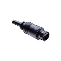 Amphenol LTW DCD-12AMEM-LL7A01 Sensor Cables / Actuator Cables Ceres, Large Size, Plastic, 20A+5A, 12 pins, Male Connector, Male (Power) + Female (Signal) Contact, Straight, 2 Points Lock, Overmolded, Length 1000mm, IP67