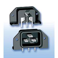 Schurter 6163.0018 Inlets High Current PCB