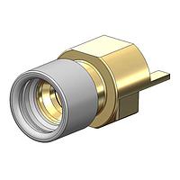 HUBER+SUHNER 91_SMPSL-50-0-F1C PCB Connectors Edge mount plug (male)? SMP Self Lock