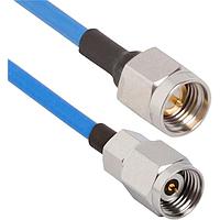 Amphenol SV Microwave MS24-085-MSSMA-060 RF Cable Assemblies 2.4mm STR M to SMA Straight M 6"Cable