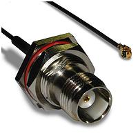Amphenol RF 336203-12-0100 RF Cable Assemblies TNC Jack-AMC RA Plug 113mm Cable, 100mm