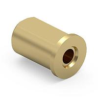 Mill-Max 8206-0-15-15-36-27-40-0 Receptacle Horizontal SMT Receptacle, Gold over Nickel, .129 Mounting Hole