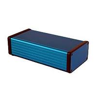 Hammond Manufacturing 1455K1601BU PC Board Metal End Panel/Blue 6.30 x 1.69 x 3.07"