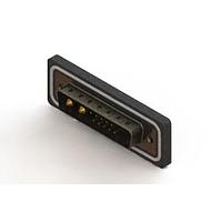 EDAC 627W13W3224-4NA Mixed Contact D-Sub Connectors Vertical Waterproof Power Combo D-Sub Connector