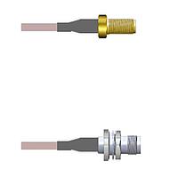 Amphenol Custom Cable Q-2V04E0005007i RF Cable Assemblies SMA-SJ/TNC-SJB G316 7I