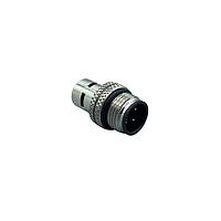 NorComp 858-004-10TRSS4 Connectors IP67 Male M12 Circular Connector 4 Position