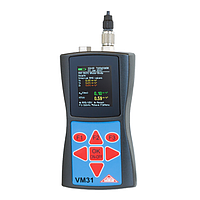 MMF VM31 Human Vibration Analyzer (800 m/s², 100-10000mm/s, 250~15000µm)