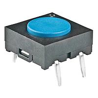 NKK Switches JB15FP Tactile Switches SPST OFF-(ON) BL BTN