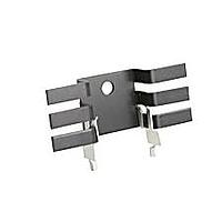 Aavid 507002B05300G Component Hat Section Heat Sink for TO-220, Horizontal/Vertical, Black, 17.78x44.45x9.52mm