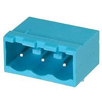 Same Sky (formerly CUI Devices) TBP01R1-508-03BE Headers Terminal block, pluggable, 5.08, receptical, 3 pole, blue