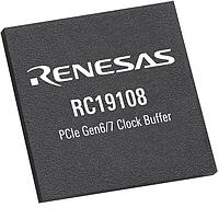 Renesas Electronics RC19108AGND#BB0 Clock Buffers Gen7 1v8 buffer 8 output with slew rate select