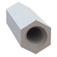 Essentra Components 14MMHTSP018 Hex Hex Threaded Standoff, M4 Thread, 18mm Spacer