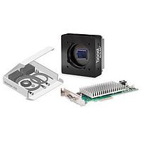 Basler 107926 Evaluation Kits The evaluation kit includes the Basler boost 9 MP color camera, the corresponding CXP-12 interface card and the components from the CXP-12 starter kit.