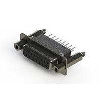 EDAC 628-015-361-077 D-Sub Connectors - Standard Density Vertical Metal Body D-Sub Connector