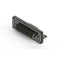 EDAC 630W17W2340-4NC Mixed Contact D-Sub Connectors Right-angle Waterproof Power Combo D-Sub Connector