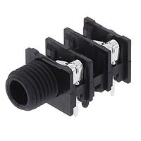 Amphenol Audio ACJM-MHOP Phone Connectors 1/4"Offset HOR CHASSIS CONN MNT