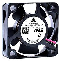 Delta Electronics, Inc. ASB0312MA-D Tubeaxial Fan, 30x10mm, 12VDC, 3.72CFM, 0.06A, 0.72W, Sleeve, Leads, Lock Rotor Sensor
