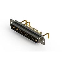 EDAC 629-25W3250-1N1 Mixed Contact D-Sub Connectors Right-angle Power Combo D-Sub Connector