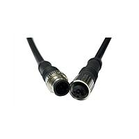 Amphenol LTW MC-000505-0MF-CSB02 Sensor Cables / Actuator Cables NMEA 2000, Micro, Metal, 4A, 05 pins, Male Connector, Male Contact, Straight-to-Straight, Screw Thread, Overmolded Double Ended, Length 2000mm, IP68