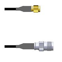 Amphenol Custom Cable Q-3E04L000D048i RF Cable Assemblies SMA-SP/TNC-SJ LMR19 48I
