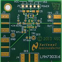Texas Instruments LMH730316/NOPB High Speed Amplifiers LMH730316 EVAL BOARD