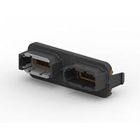 DEUTSCH - TE Connectivity DTM1312PA12PBGR01 Headers RC 90 GLD PINS PCB HEADER A&B KEY