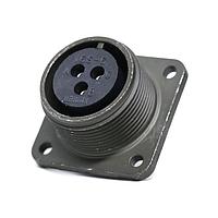 Amphenol Industrial MS3100A24-20P Receptacles 11P Wall Mount FM Solder RCPT 5015