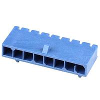 Molex 215760-3035 PCB Receptacle Micro-Fit+ Versa Color RA Header Thru Hole  Single Row 5 Ckts  (Au) GloWire Blu