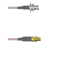 Amphenol Custom Cable Q-0A031000H011i RF Cable Assemblies BNC-SJB/SMA-SJB G142 11I