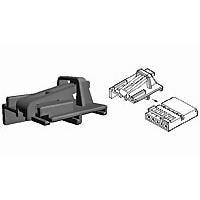 AMP Connectors - TE Connectivity 1418776-1 Accessories COVER MQS 5 POS.