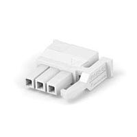 AMP Connectors - TE Connectivity 1-2008570-3 Receptacle Housings 3 POS MICRO MNL SIDE LATCH NAT