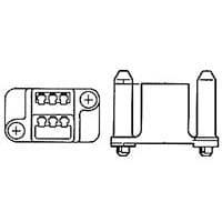 AMP Connectors - TE Connectivity 343888-1 Heavy Duty Power Connectors 6P DRAWER CONN 5 CO