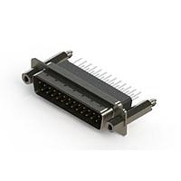 EDAC 627-025-381-057 D-Sub Connectors - Standard Density Vertical Metal Body D-Sub Connector