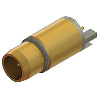 Amphenol SV Microwave 1711-60044-TD PCB Connectors BMA Male Edge Launch Conn .068" PCB, Tin