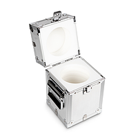 KERN 317-140-600 Aluminium protective box for individual weights (Cylindrical/compact, 10 kg)