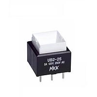 NKK Switches UB225SKG03N Pushbutton Switches LOW PROFILE PSHBTTN PC AND SOLDER