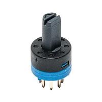 C&K RM107772BCB Rotary Switches .2A 48VDC 7pos Stop 7.7mm Act 270gf