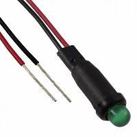VCC L59UD-G24-W Indicators Diffused Green Indicator Light
