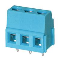 Same Sky (formerly CUI Devices) TB007-508-17BE Fixed Terminal Blocks Terminal block, screw type, 5.08 , horizontal, 17 poles, CUI Blue, slotted screw, PCB mount